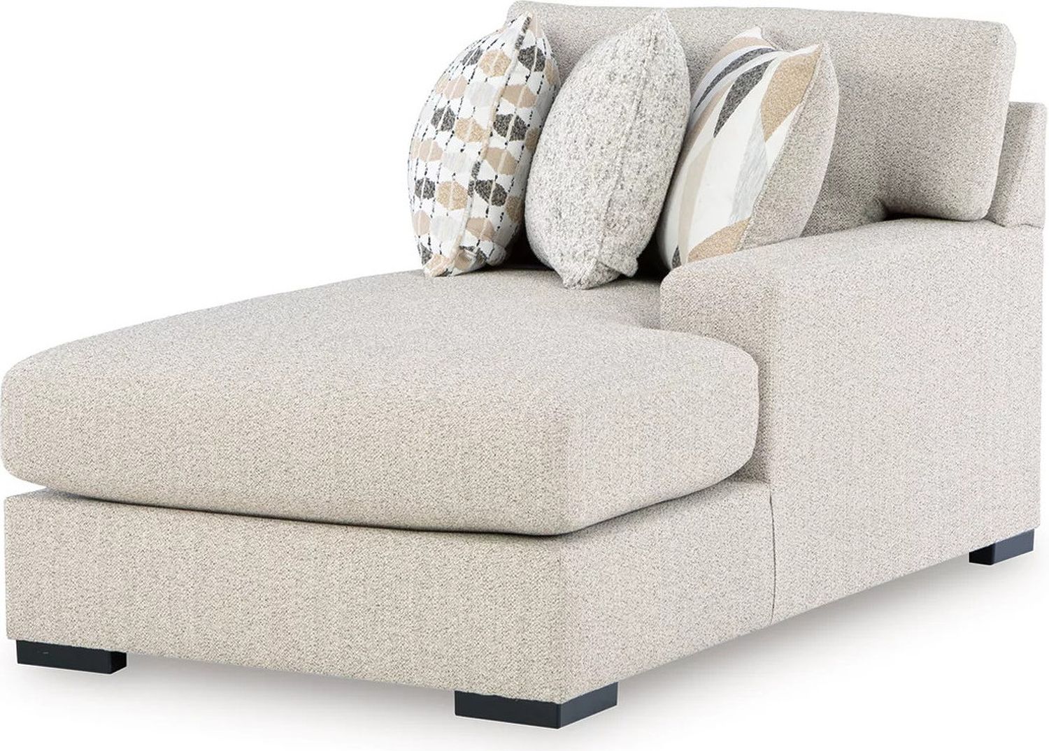 Laurelgrove 2-Piece RAF Sectional Sofa Chaise In Pebble 75105S3