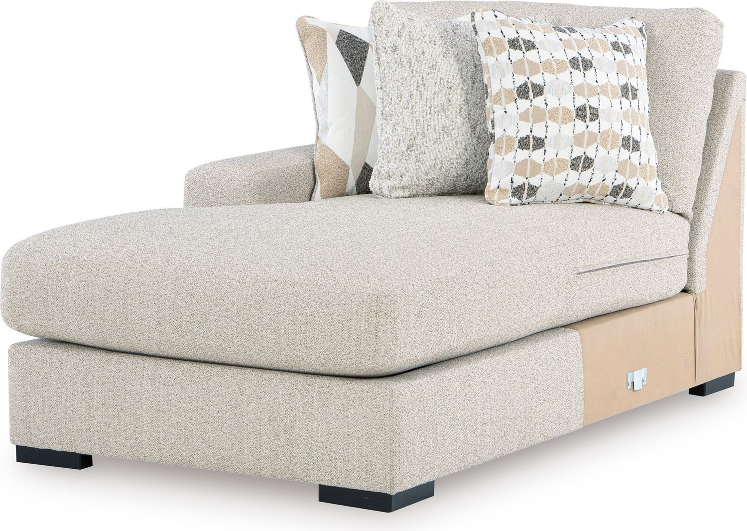 Laurelgrove 2-Piece LAF Sectional Sofa Chaise In Pebble 75105S4