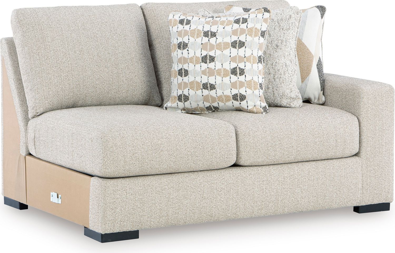 Laurelgrove 2-Piece LAF Sectional Sofa Chaise In Pebble 75105S4