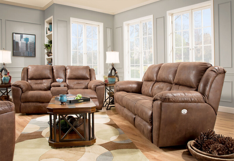 Pandora Double Reclining Sofa 75131