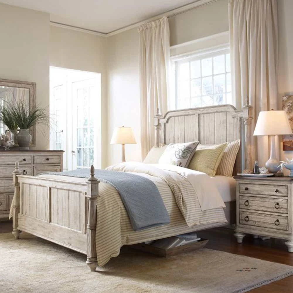 Weatherford Queen Cornsilk Westland Bed 75135P