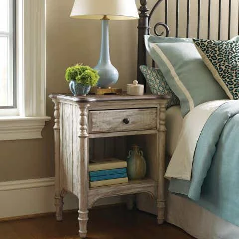 Weatherford Cornsilk Open Nightstand 75143