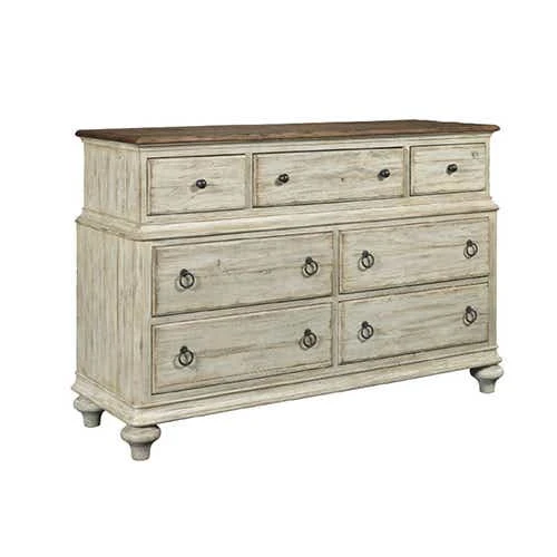 Weatherford Cornsilk Wellington Drawer Dresser 75162