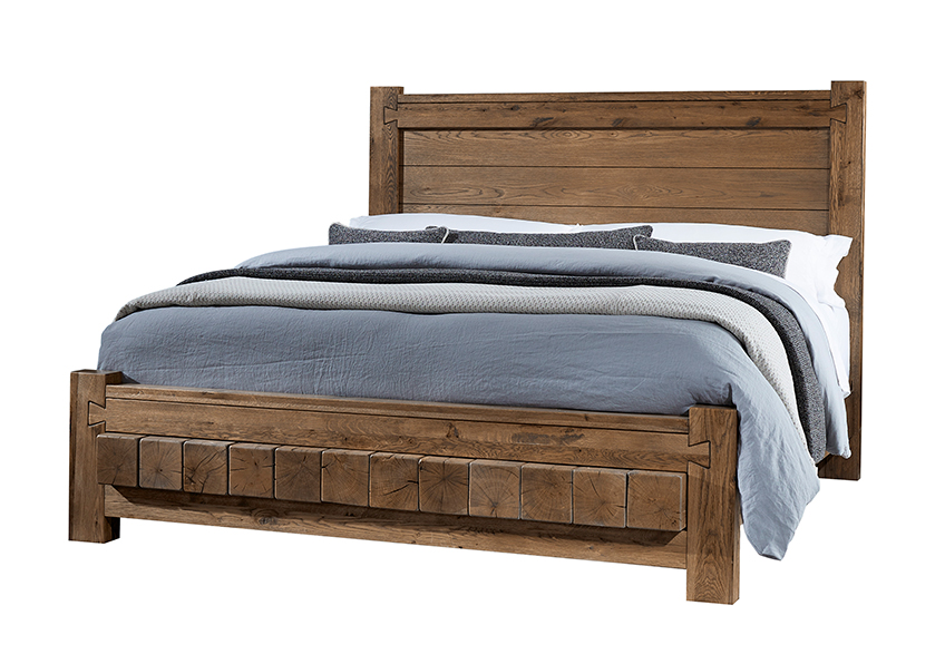 Dovetail Poster Bed With 6x6 Fb in Queen - 752-558-155-922 752558155922