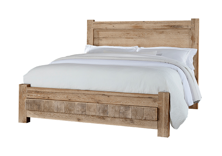 Dovetail Poster Bed With 6x6 Fb in Queen - 754-558-155-922 754558155922