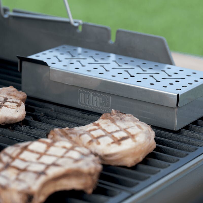 Smoker Box - Weber Q 200/2000 & larger gas grills view 4