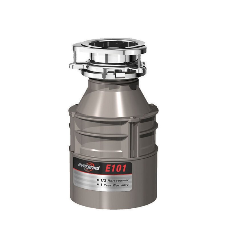 Evergrind E101 Garbage Disposal with Cord, 1/3 HP 75941A