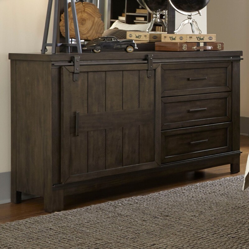 Thornwood Hills Barn Door Dresser 759BR30