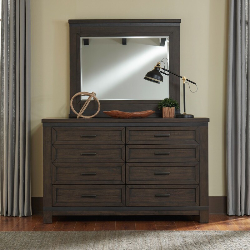 Thornwood Hills Dresser & Mirror 759BRDM