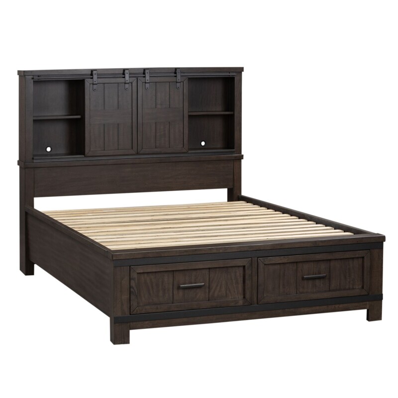 Thornwood Hills King Bookcase Bed 759BRKBB