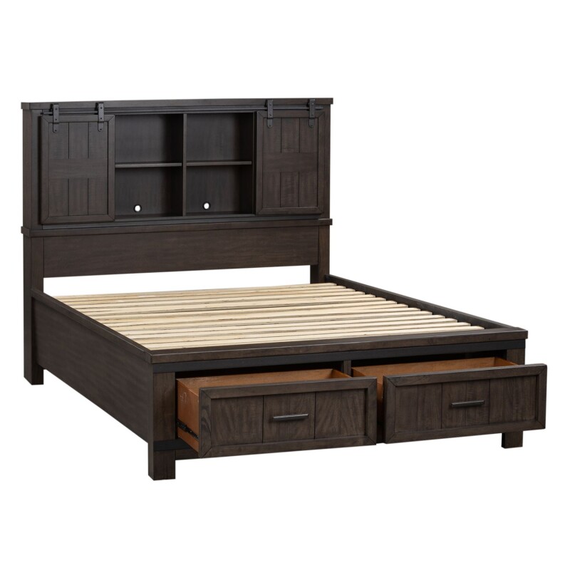 Thornwood Hills King Bookcase Bed 759BRKBB