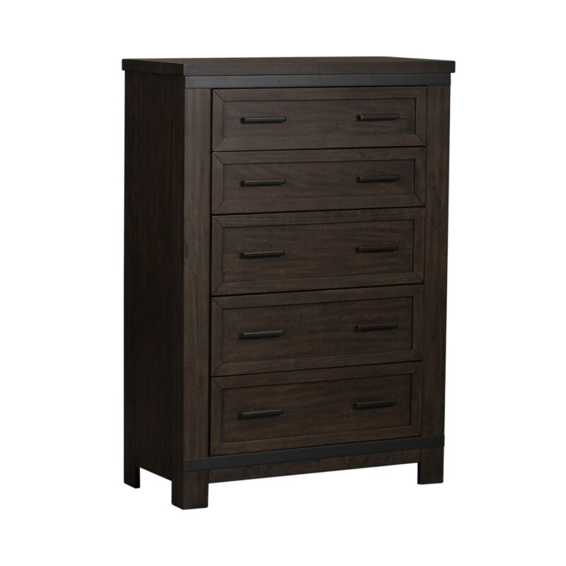 Thornwood Hills Queen Panel Bed, Dresser & Mirror, Chest, Night Stand 759BRQPBDMCN