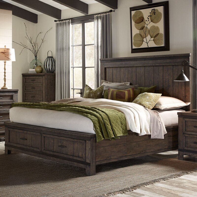 Thornwood Hills Queen Storage Bed 759BRQSB