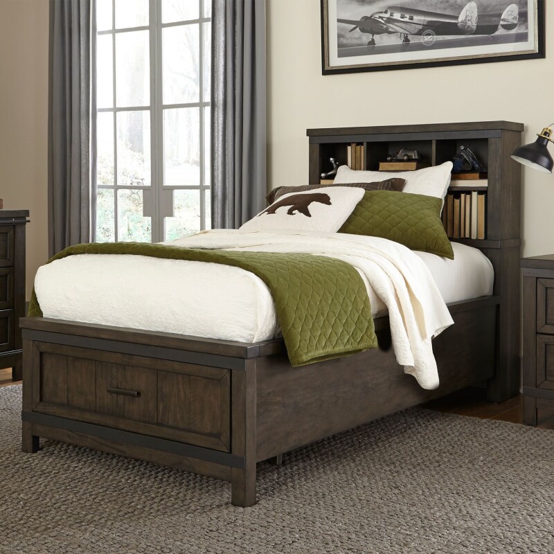 Thornwood Hills Twin Bookcase Bed 759YBRTBB