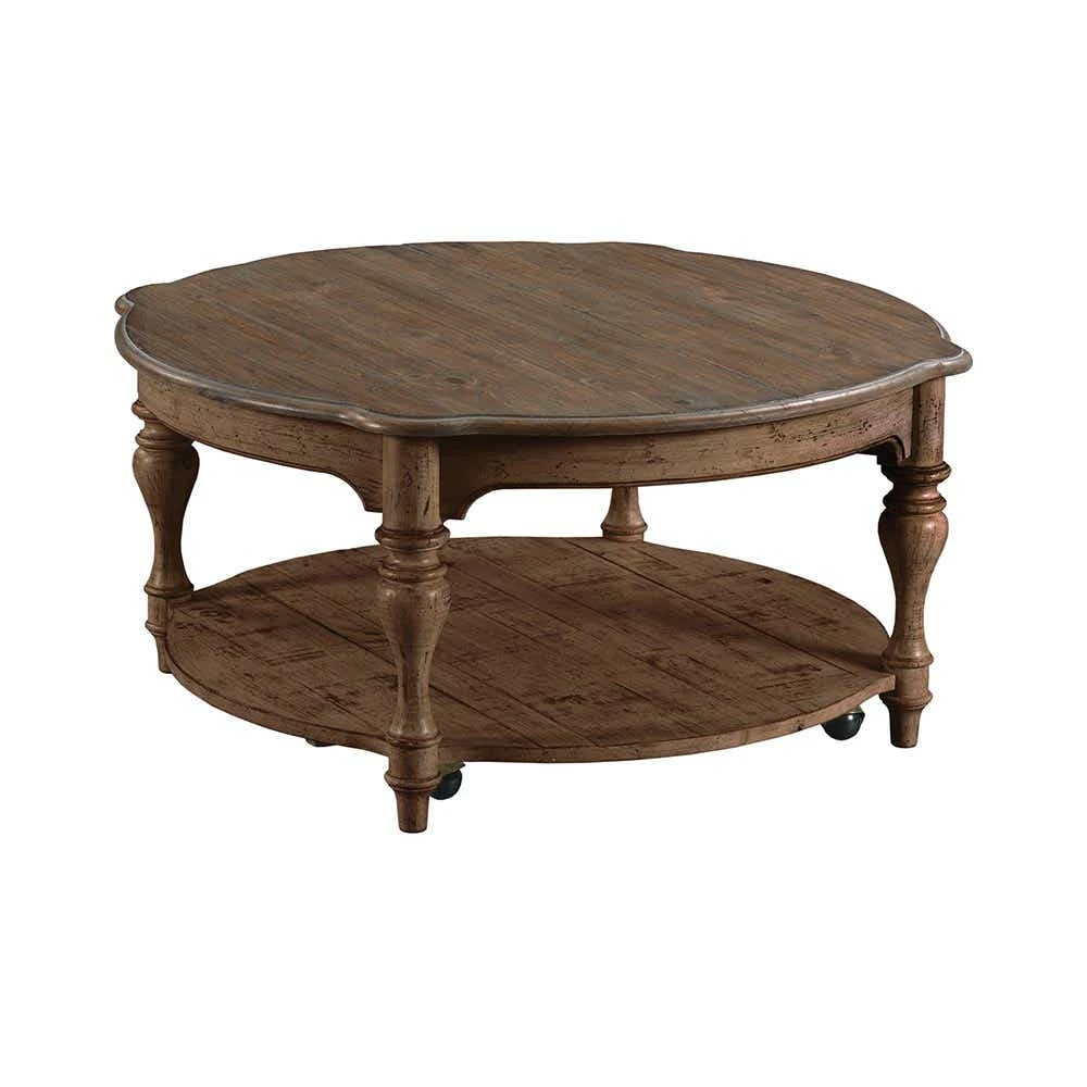 Weatherford Heather Bolton Round Cocktail Table 76024