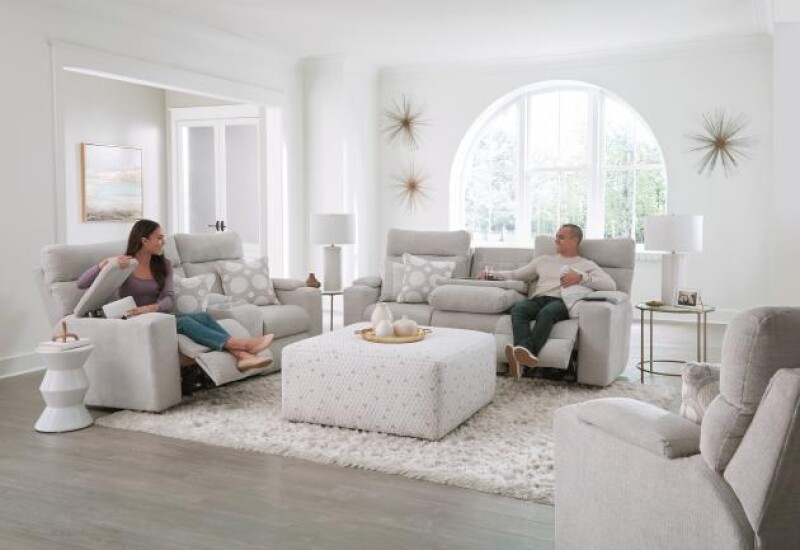 Sanctuary 212 Pwr Headrest Pwr Rec Sofa w/DDT/C3 Heat/Mass 762125