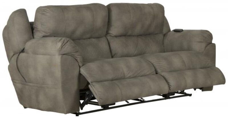 Flynn 245 Pwr Head w/Lumb Pwr Lay Flat Rec Sofa w/Dual Heat & Massage 762451