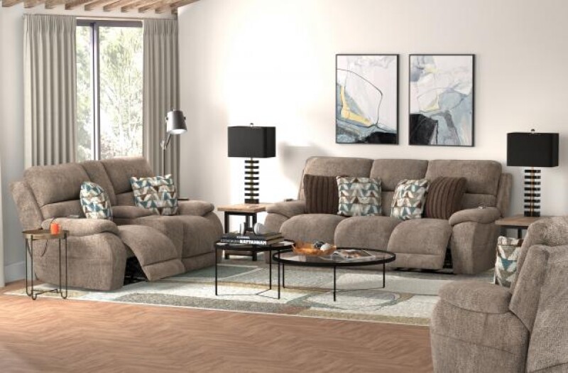 Joya 282 Power Headrest Power LayFlat Recl Sofa w/CR3 Heat/Massage/Lumbar/ZG 762821