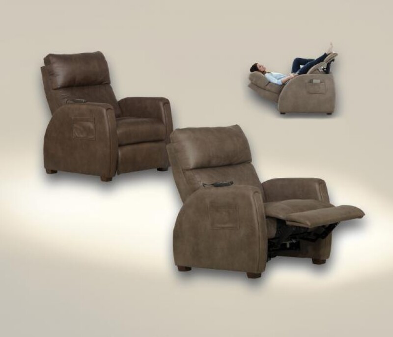 Relaxer 4106 Power Headrest Power LayFlat Recl w/Heat/Massage/Lumbar/Zero Gravity 7641067