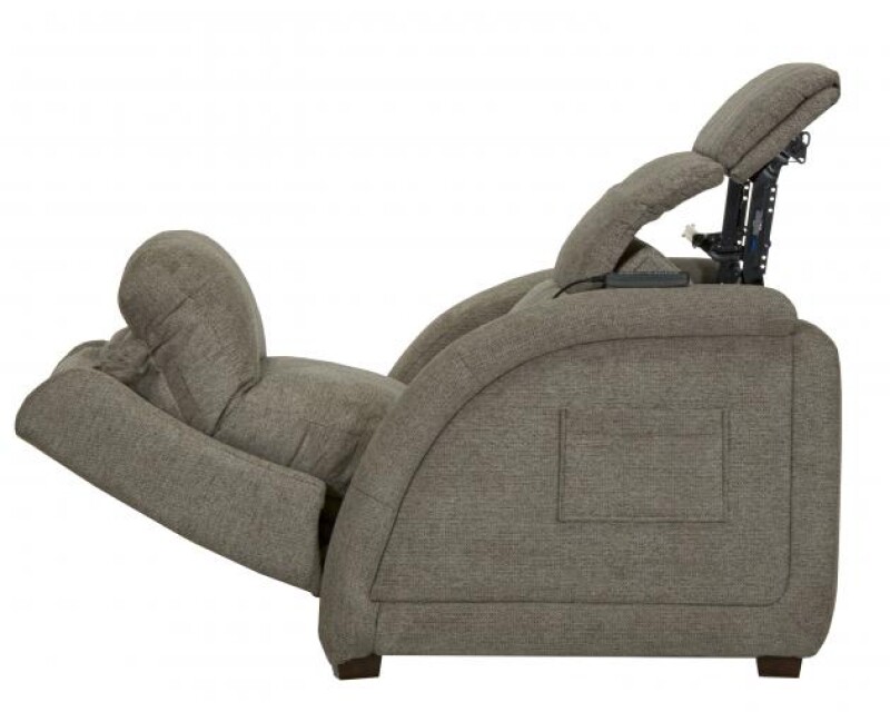 Nirvana 4537 Power Headrest Power Lay Flat Recliner w/Lumbar/Dual Motor/Zero Gravity 7645377