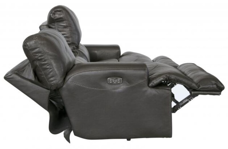 Wembley 458 Power Headrest w/Lumbar Lay Flat Reclining Sofa 764581