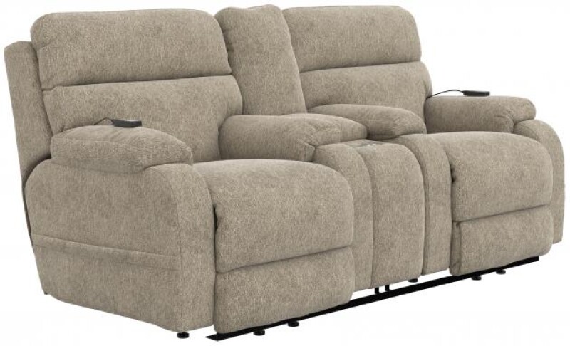 Regenerator 4819 Dual Lift Power Headrest Console Loveseat w/CR3 Heat/Massage/Lumbar/Zero Gravity 764819