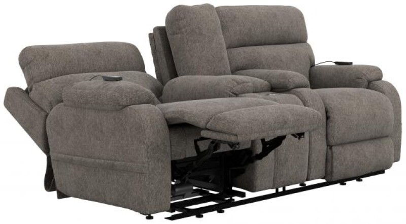 Regenerator 4819 Dual Lift Power Headrest Console Loveseat w/CR3 Heat/Massage/Lumbar/Zero Gravity 764819