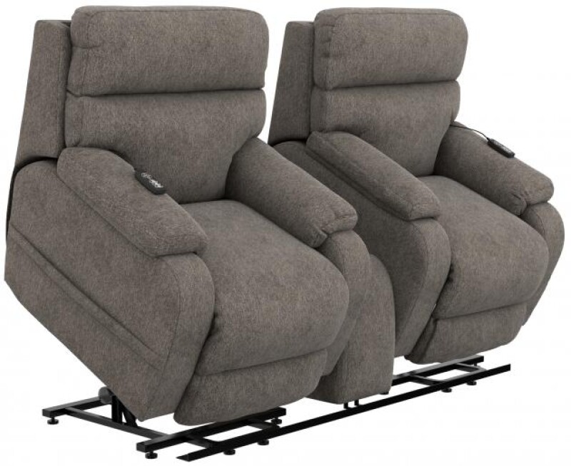 Regenerator 4819 Dual Lift Power Headrest Console Loveseat w/CR3 Heat/Massage/Lumbar/Zero Gravity 764819