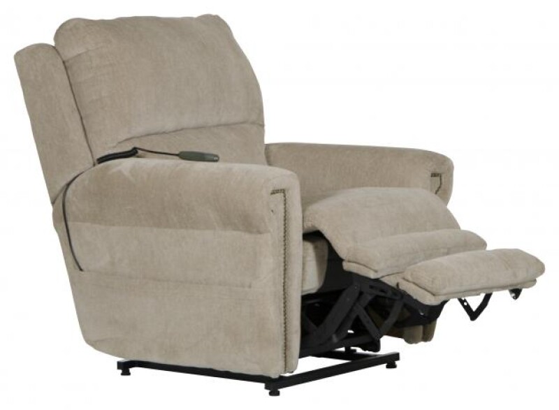 Warner 4862 Power Headrest w/Lumbar Power Lay Flat Recliner 764862