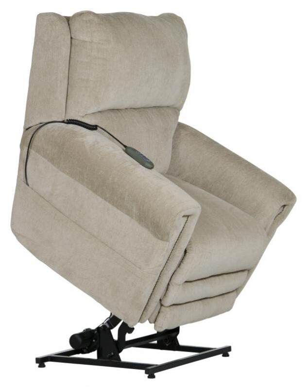 Warner 4862 Power Headrest w/Lumbar Power Lay Flat Recliner 764862