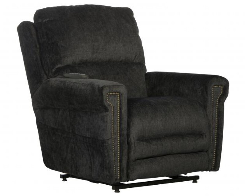 Warner 4862 Power Headrest w/Lumbar Power Lay Flat Recliner 764862