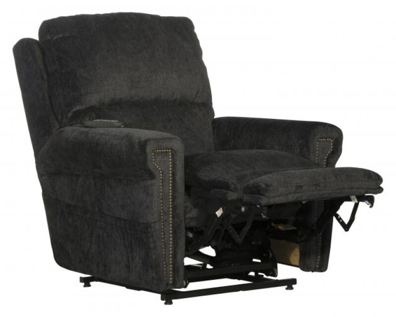 Warner 4862 Power Headrest w/Lumbar Power Lay Flat Recliner 764862