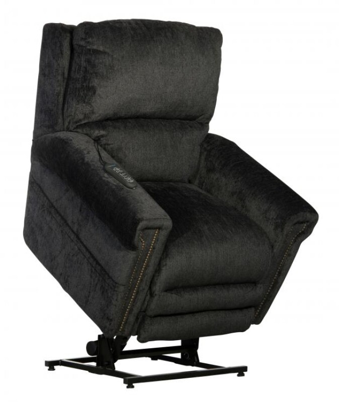 Warner 4862 Power Headrest w/Lumbar Power Lay Flat Recliner 764862