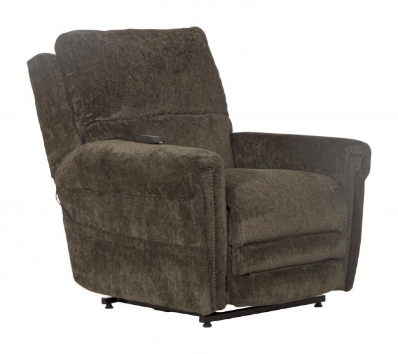 Warner 4862 Power Headrest w/Lumbar Power Lay Flat Recliner 764862