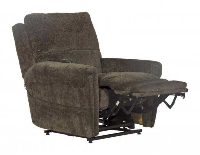 Warner 4862 Power Headrest w/Lumbar Power Lay Flat Recliner 764862