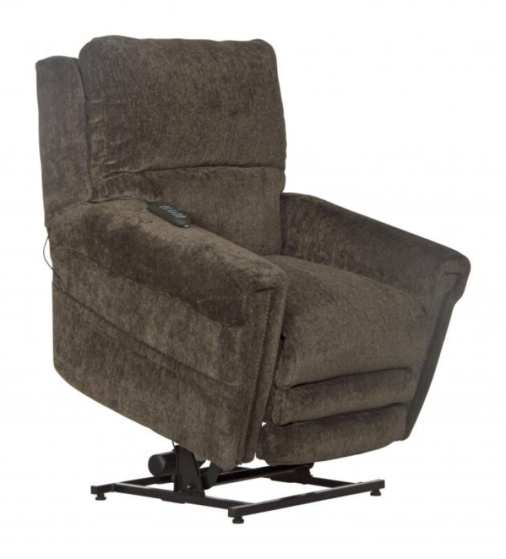 Warner 4862 Power Headrest w/Lumbar Power Lay Flat Recliner 764862