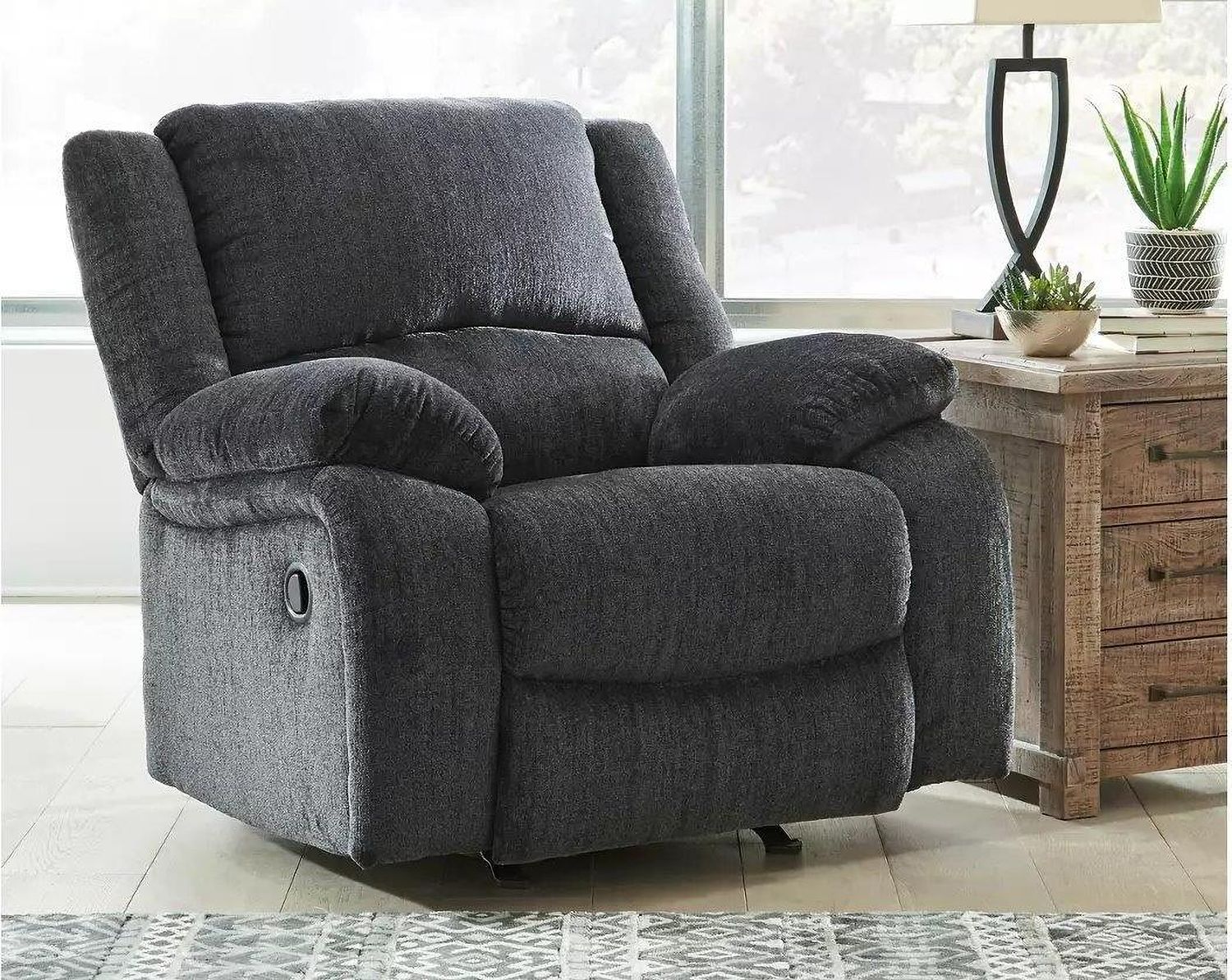 Draycoll Rocker Recliner In Slate 7650425