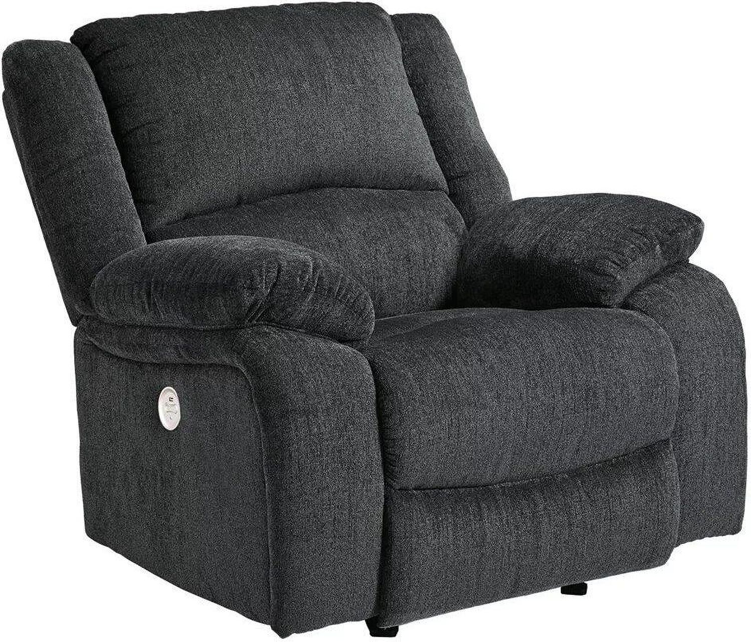 Draycoll Power Rocker Recliner In Slate 7650498