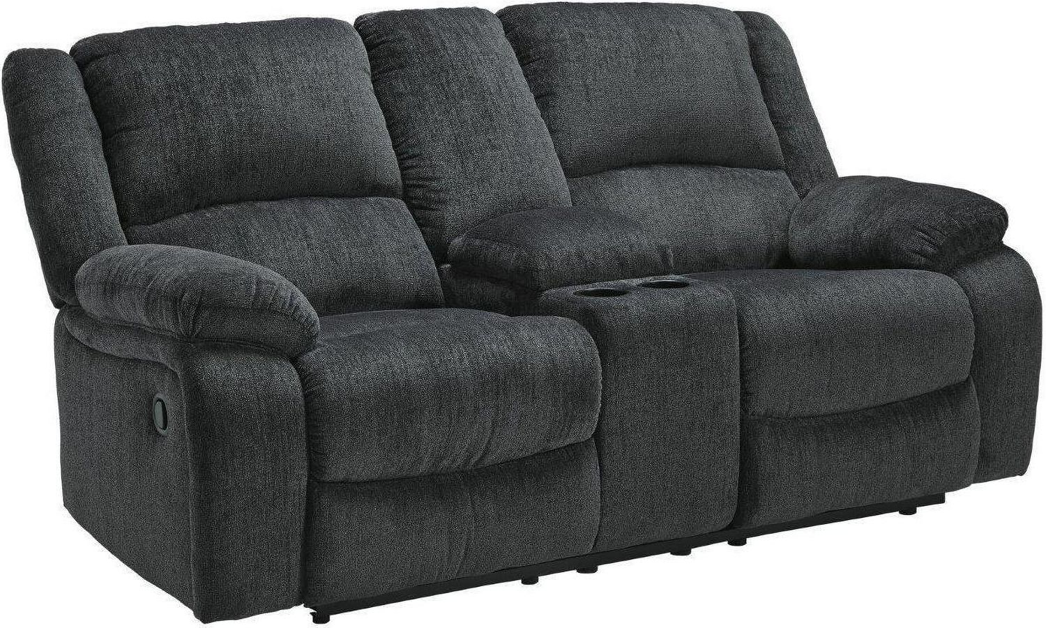 Draycoll Reclining Living Room Set In Slate 76504U1