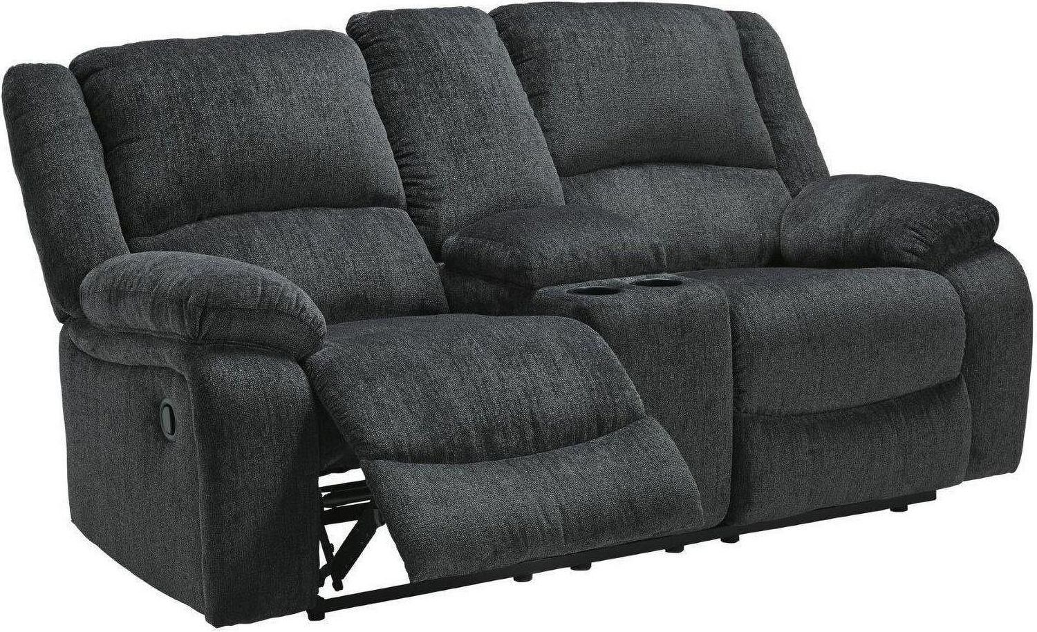 Draycoll Reclining Living Room Set In Slate 76504U1