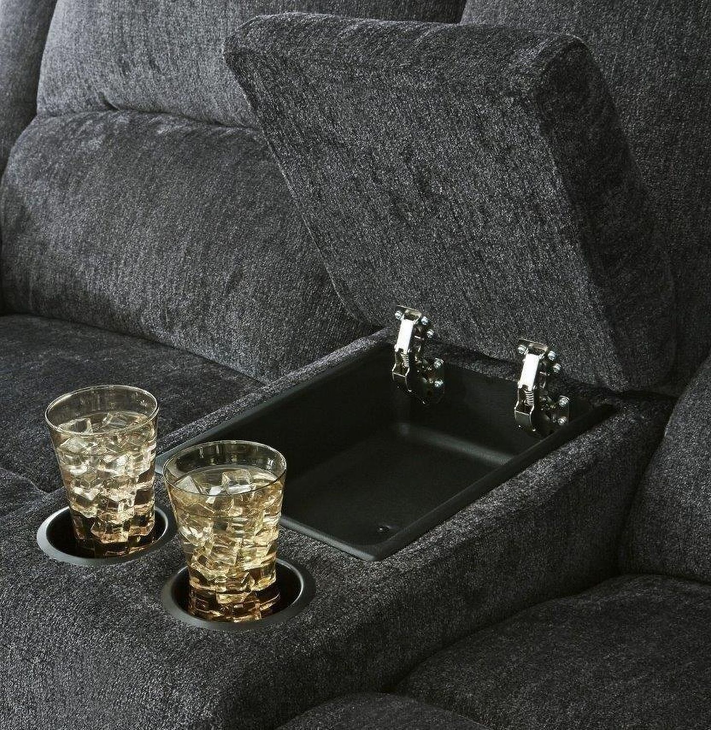 Draycoll Reclining Living Room Set In Slate 76504U1