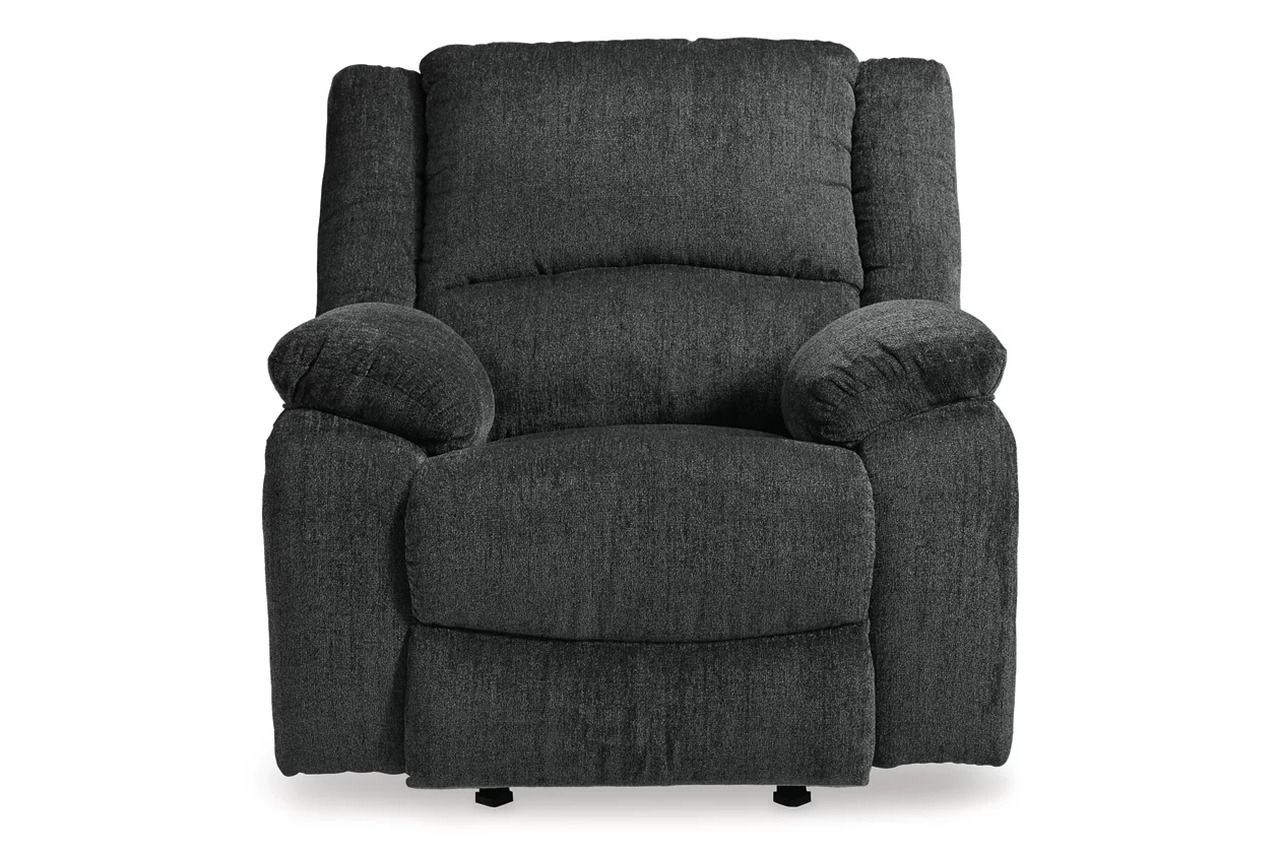 Draycoll Power Reclining Living Room Set In Slate 76504U2