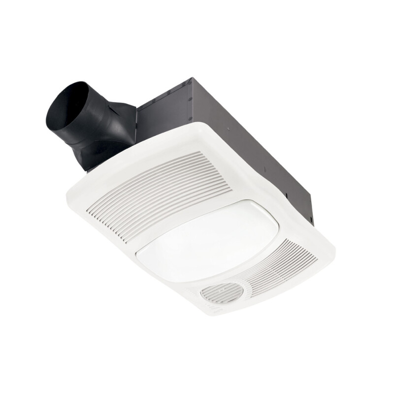 NuTone 110 CFM Heater Ventilation Fan with light, 2.0 Sones 765H110L