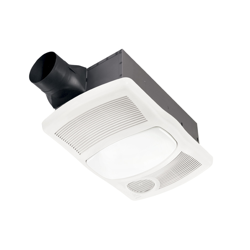 NuTone 100 CFM Heater/Ventilation Fan/Light, 1500W Heater, with 27W Fluorescent Light, 2.0 Sones 765HFL