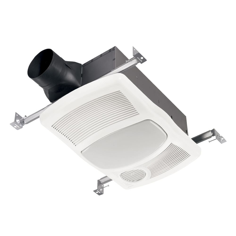 NuTone 100 CFM Heater/Ventilation Fan/Light, 1500W Heater, with 27W Fluorescent Light, 2.0 Sones 765HFL, product image 4 of 5