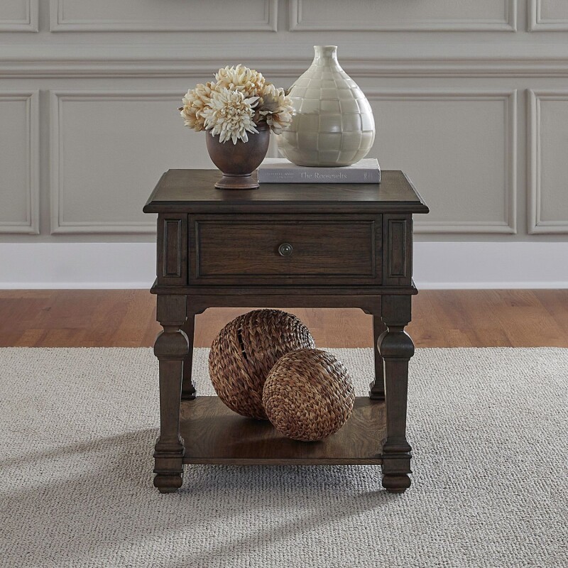 Provence Park Drawer End Table 765OT1020