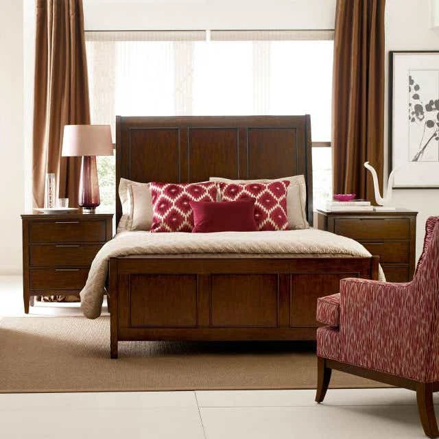 Elise King Caris Sleigh Bed 77136P