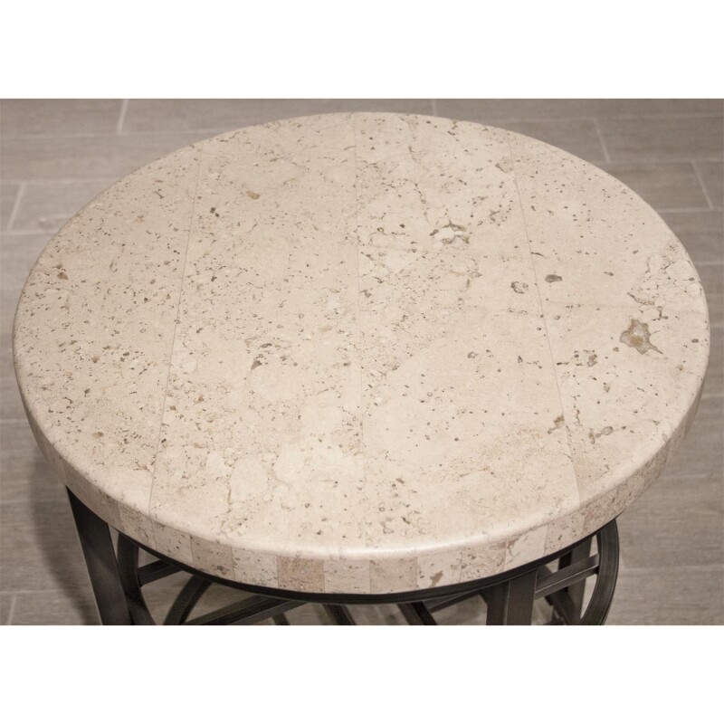 Capri Round End Table 77708