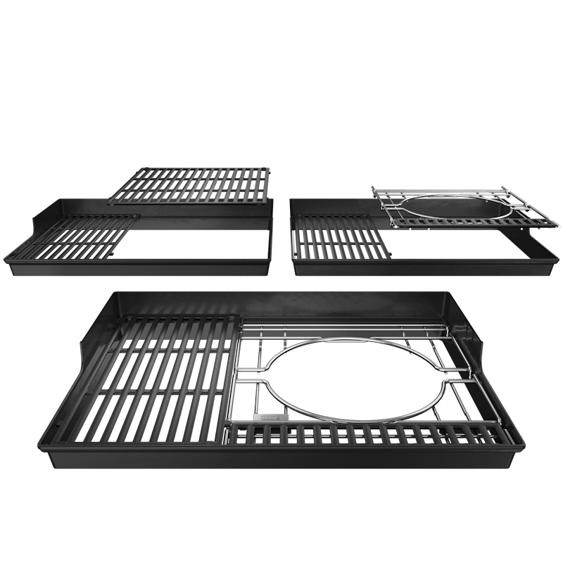 WEBER CRAFTED Porcelain-Enameled Cast-Iron Cooking Grates view 3