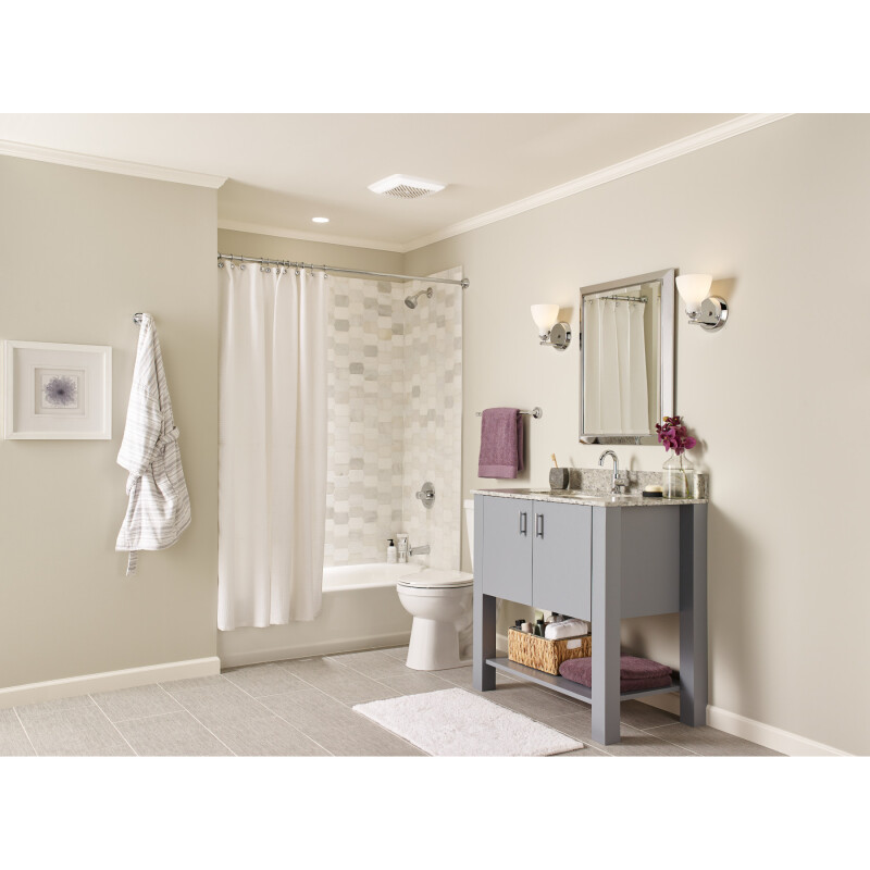 Flex Series 110 CFM Ventilation Fan with Soft Surround LED Lighting Technology, 1.5 Sones 791LEDM